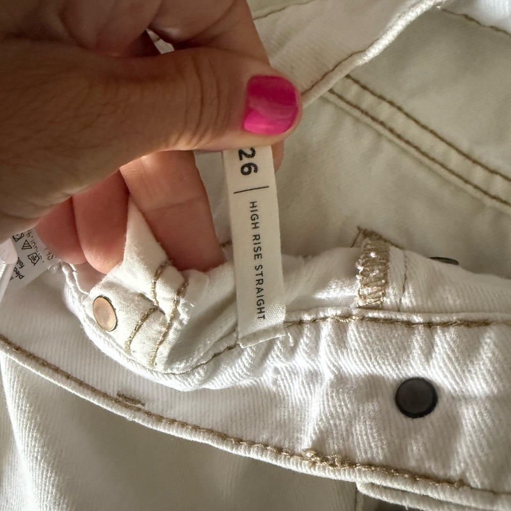 PacSun high rise straight jeans • Women’s size 26 - Picture 5 of 9